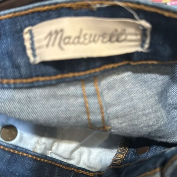 Madewell 10” High rise skinny raw hem button fly size 27t - Picture 10 of 10